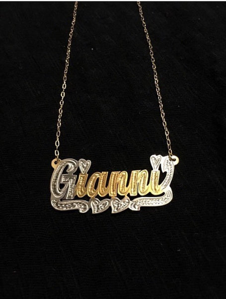 Personalized Nameplate Signature Chain
